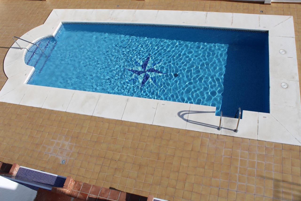 Playa Burriana, Tva Terasser, Havsutsikt, Pool ネルハ エクステリア 写真
