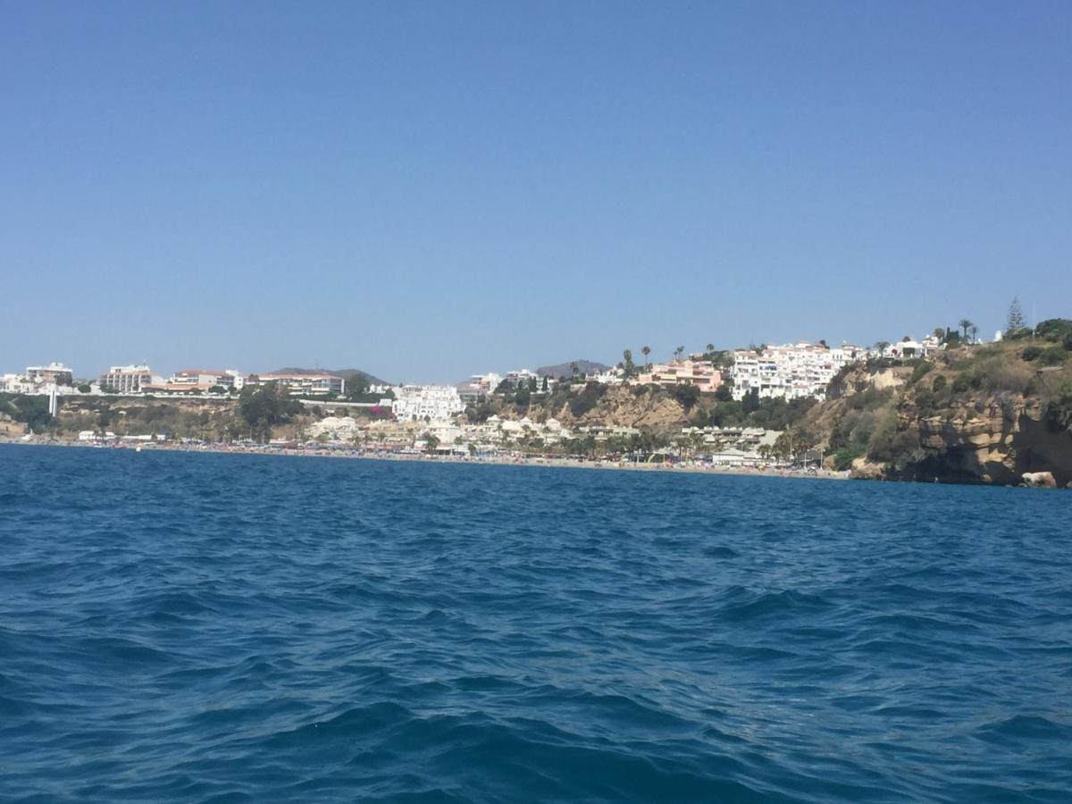 Playa Burriana, Tva Terasser, Havsutsikt, Pool ネルハ エクステリア 写真