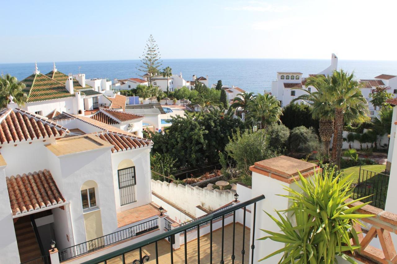 Playa Burriana, Tva Terasser, Havsutsikt, Pool ネルハ エクステリア 写真