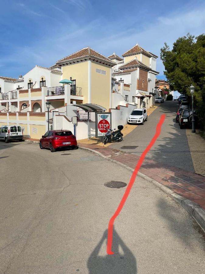 Playa Burriana, Tva Terasser, Havsutsikt, Pool ネルハ エクステリア 写真